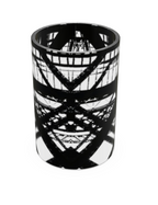 Hot Metal Glass Vase