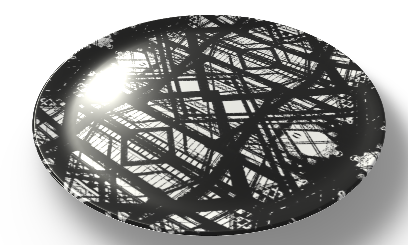 Hot Metal China Plates