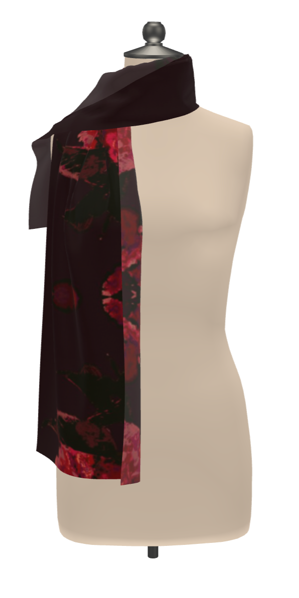 Bliss Blossom Scarf Wrap or Shawl