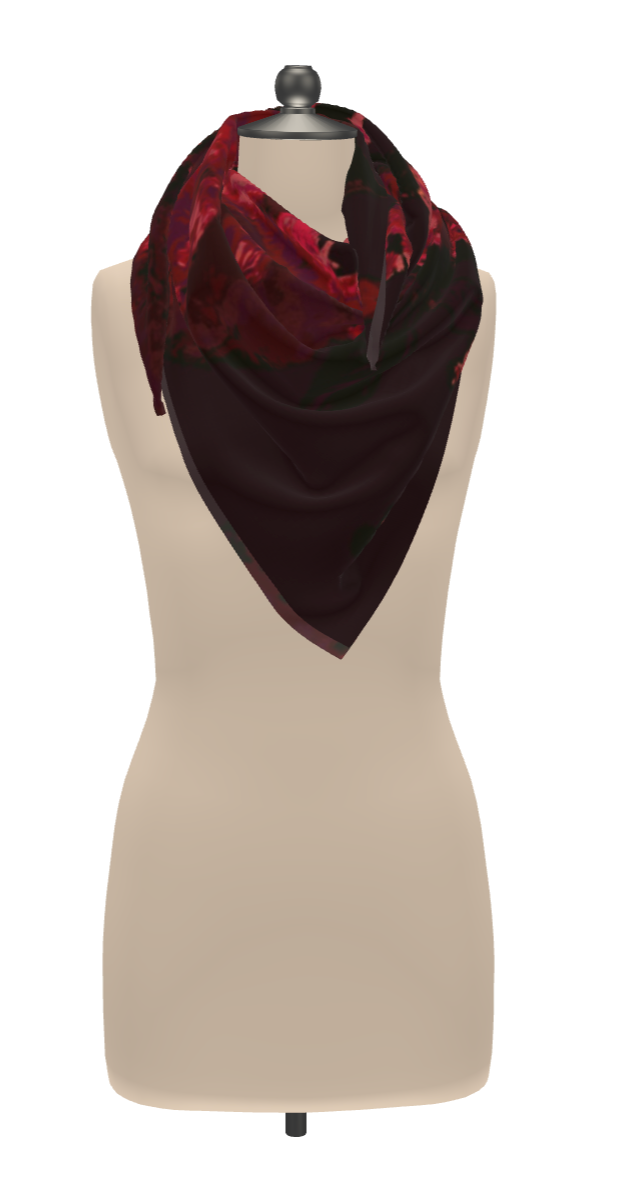 Bliss Blossom Scarf Wrap or Shawl