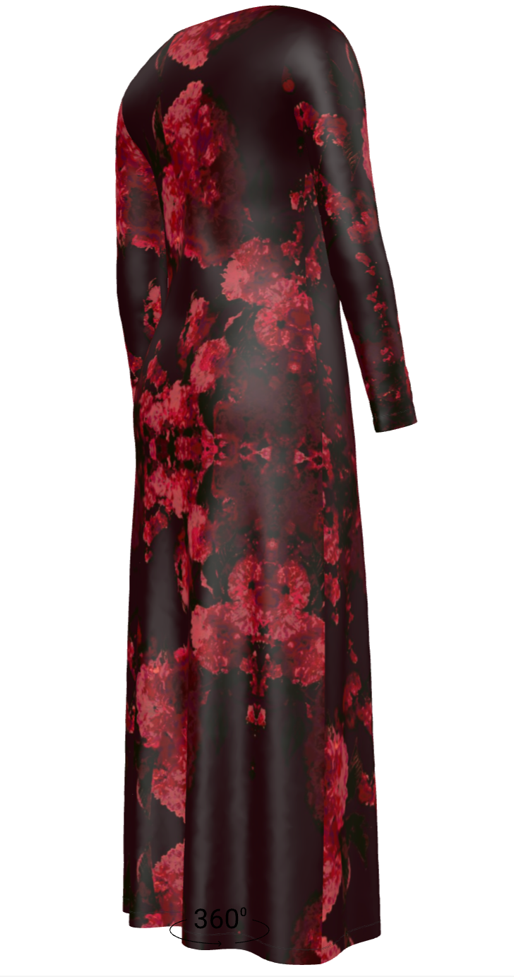 Bliss Blossom Ladies Cardigan LONG