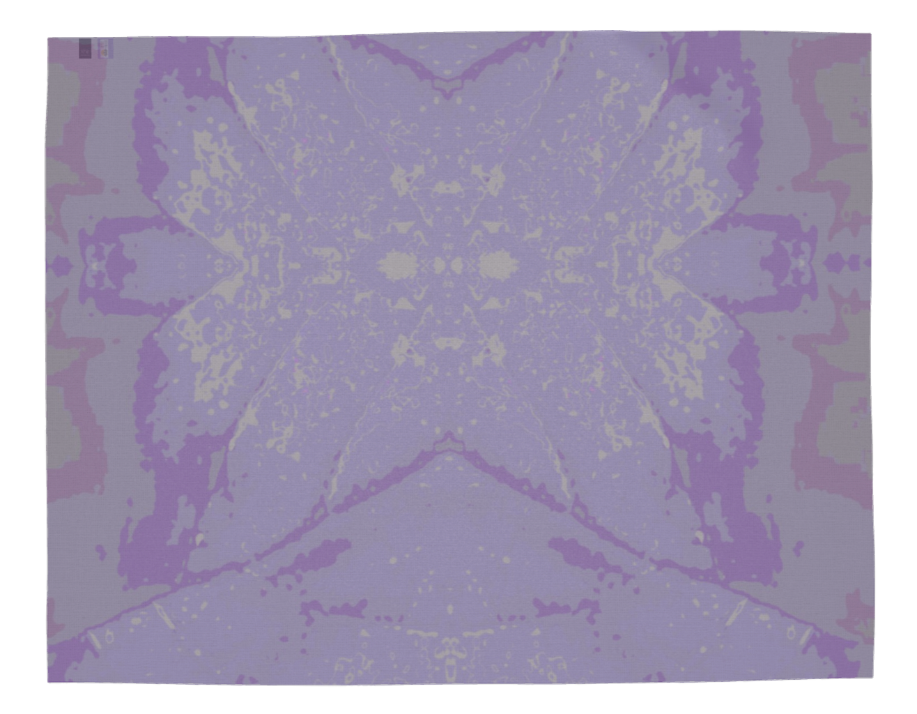 Purple Leaf Scarf Wrap or Shawl