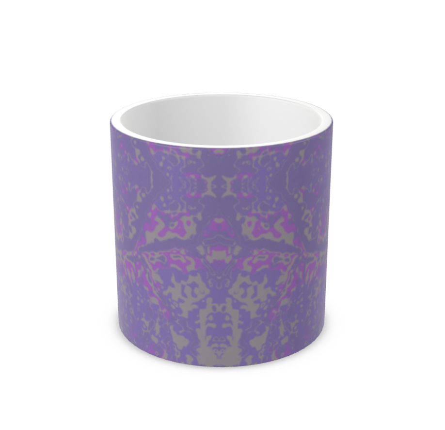 Purple Leaf Plant Pot