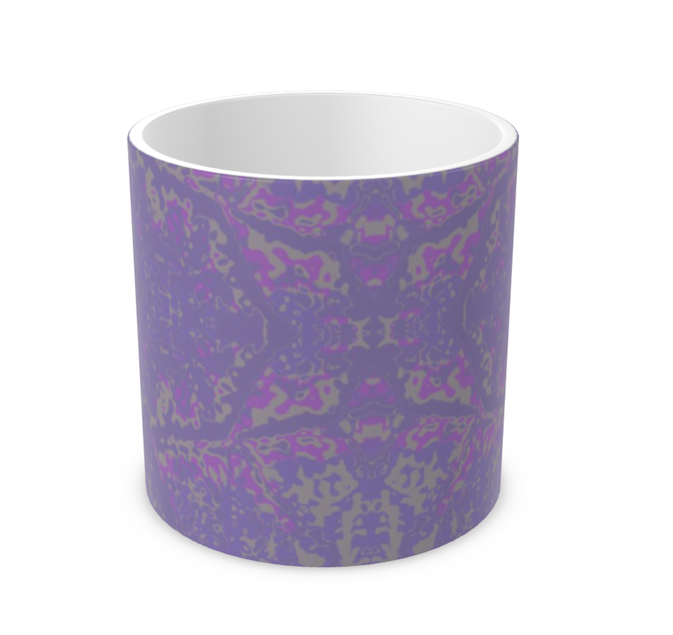 Purple Leaf Plant Pot