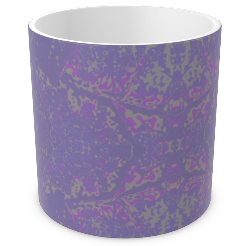 Purple Leaf Plant Pot