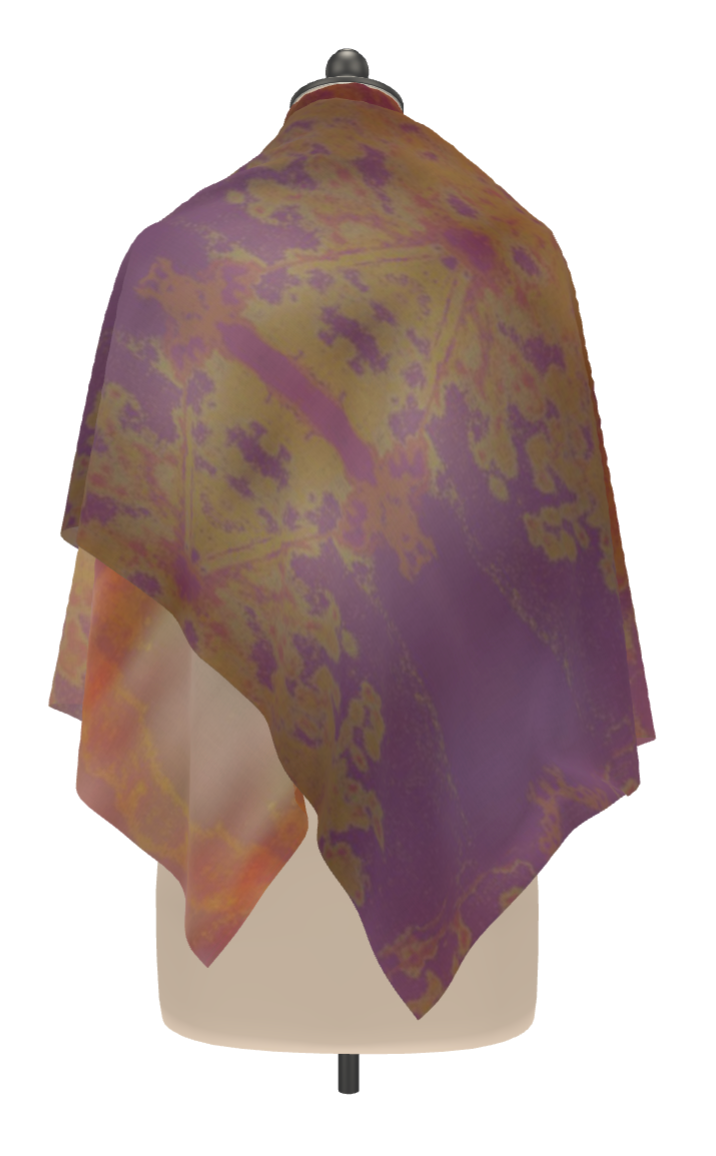 Neon Shade Scarf Wrap or Shawl