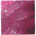 Pink Leaf Scarf Wrap or Shawl