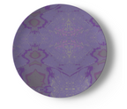 Purple Leaf China Plates