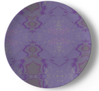 Purple Leaf China Plates