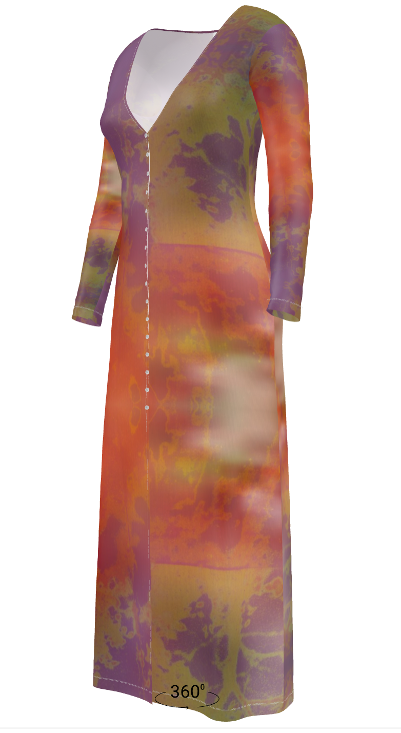 Neon Shade Ladies Cardigan LONG