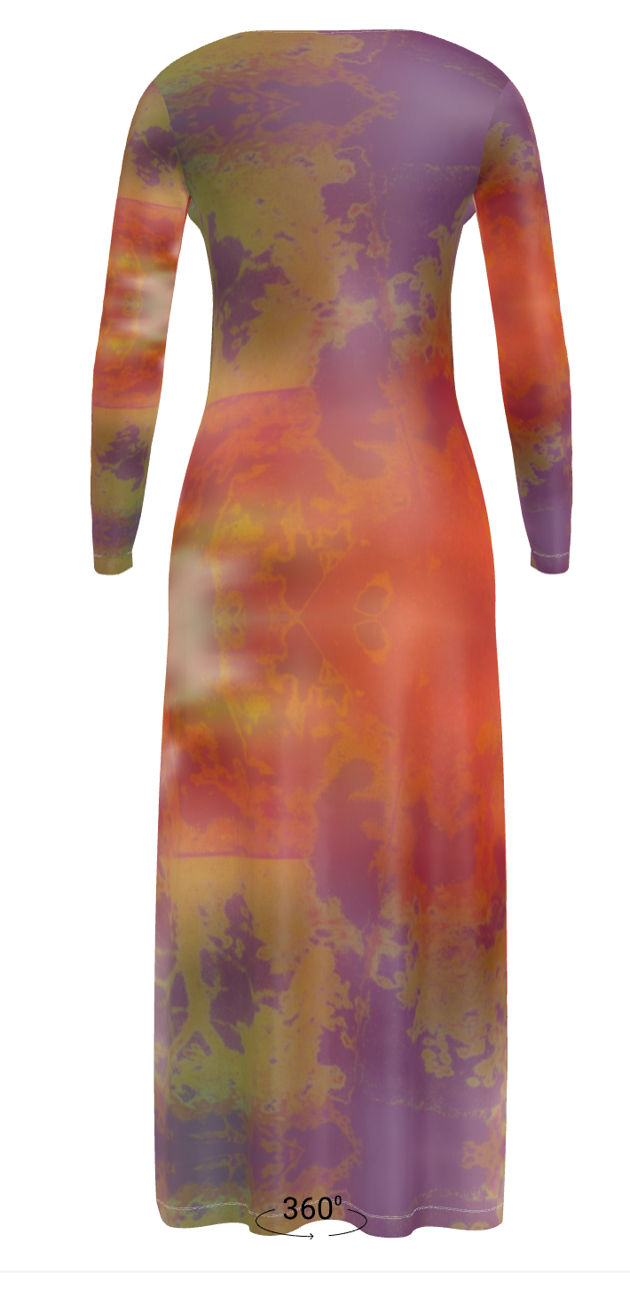 Neon Shade Ladies Cardigan LONG