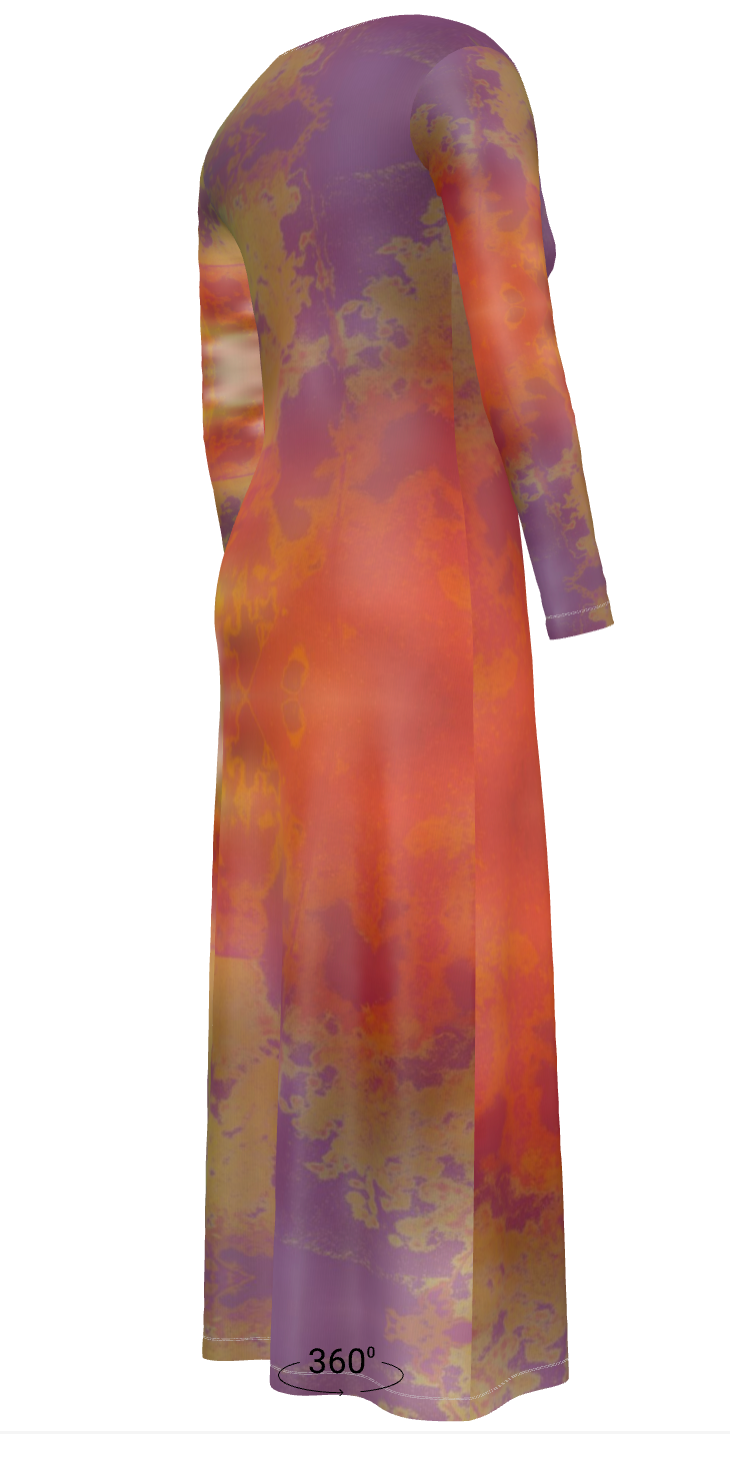 Neon Shade Ladies Cardigan LONG