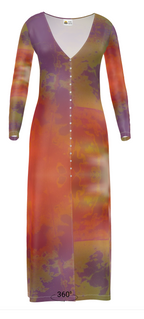 Neon Shade Ladies Cardigan LONG