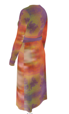 Neon Shade Wrap Dress