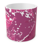 Pink Leaf Plant Pot