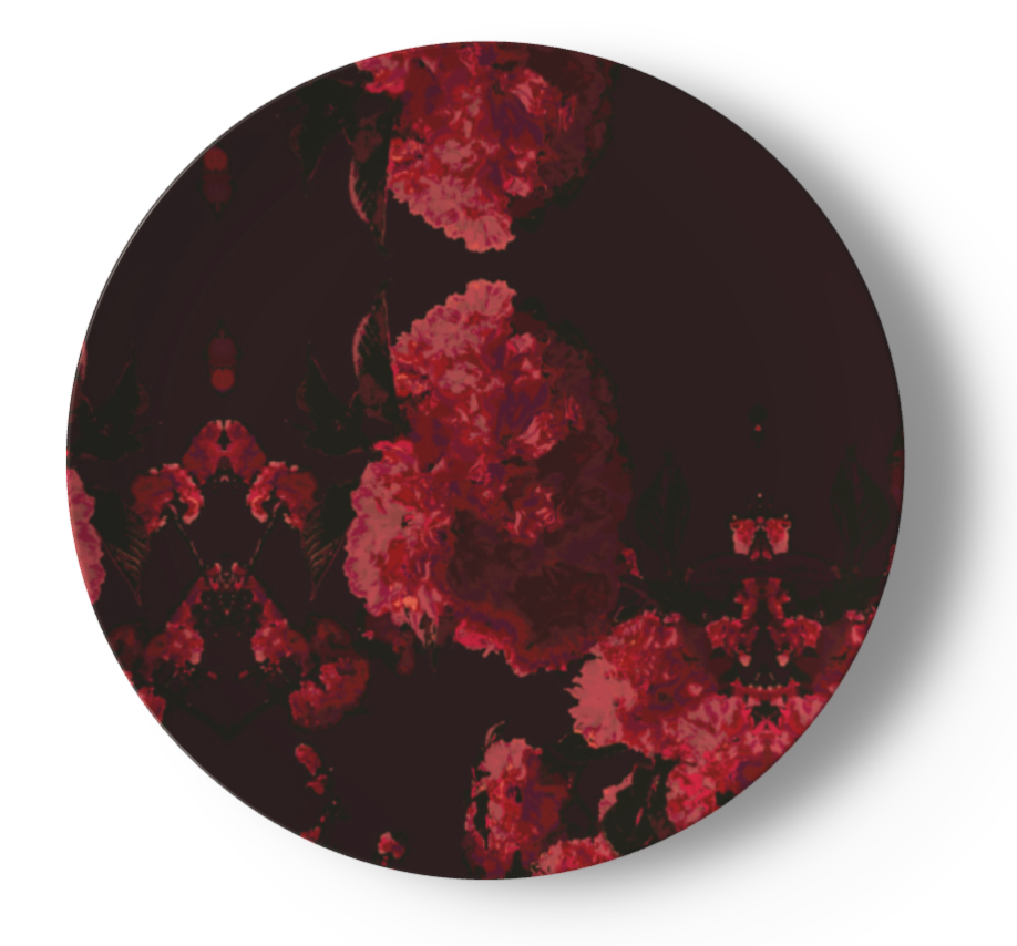 Bliss Blossom China Plates