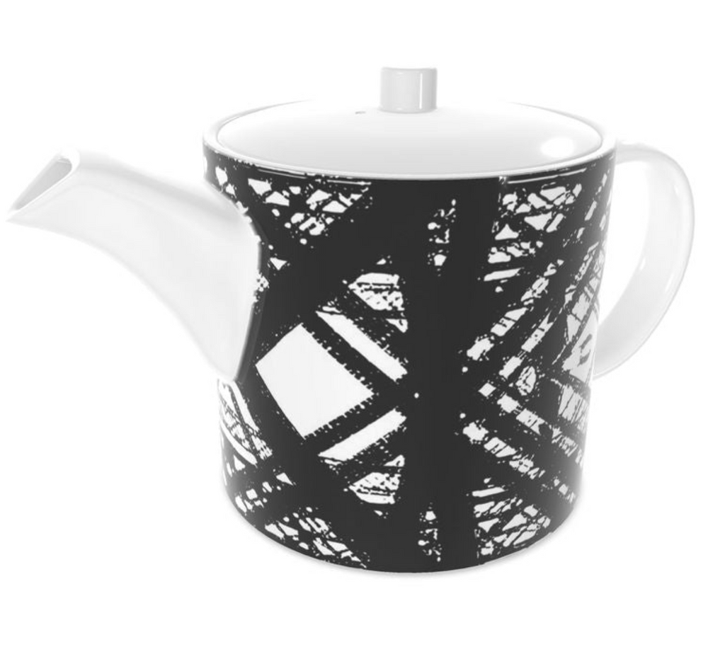 Hot Metal Bone China Teapot