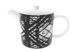 Hot Metal Bone China Teapot