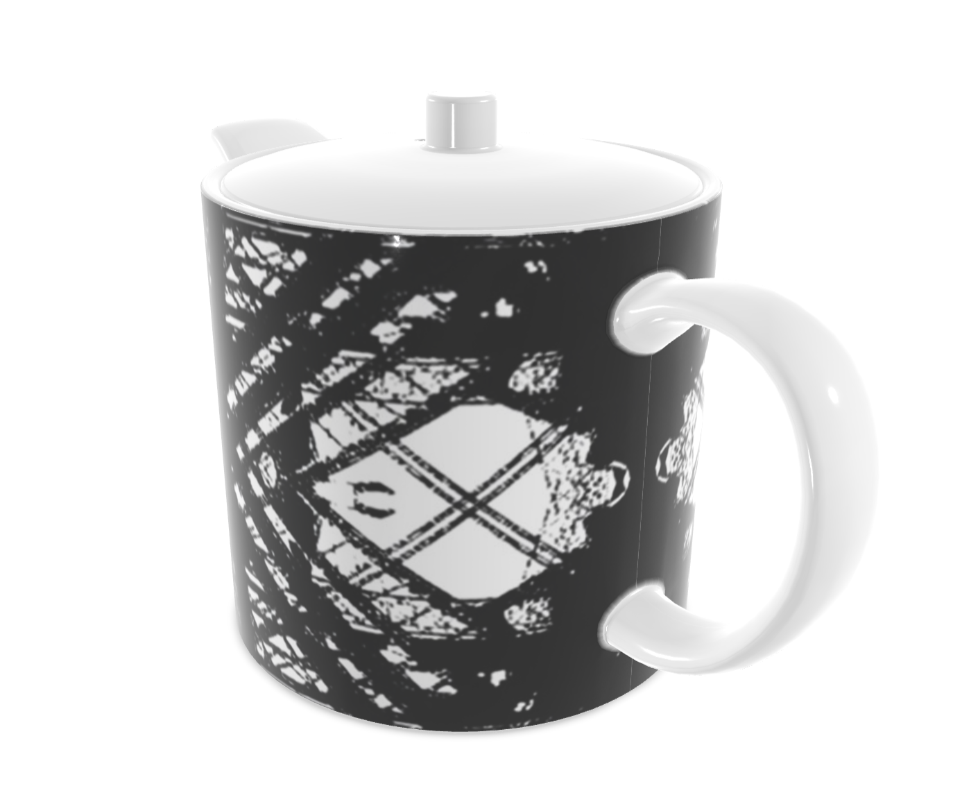 Hot Metal Bone China Teapot