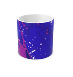 Electric Blue Leaf Plant Pot
