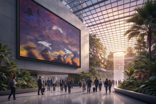Becoming Canvas - Singapore Changi Airport