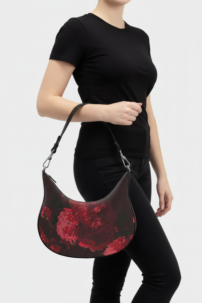 Bliss Blossom Curve Hobo Bag – Studio Model