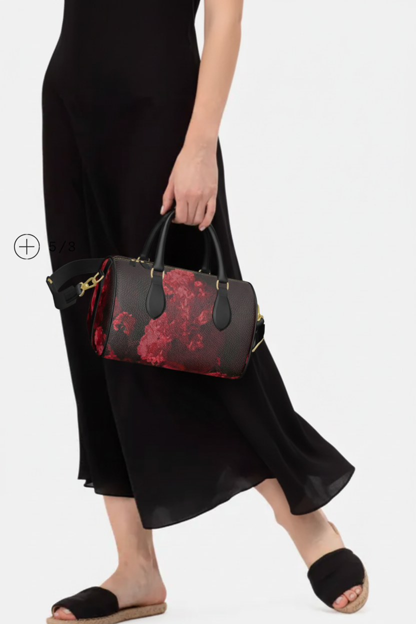 Bliss Blossom Mini Denbigh Duffle – Studio Walking Shot