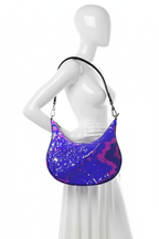 Electric Blue Curve Hobo Bag – Mannequin