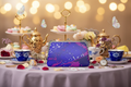 Electric Blue Leaf Clutch – Wonderland Afternoon Tea