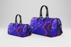 Electric Blue Leaf Duffle – Both Sizes Studio