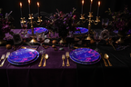 Electric Blue Leaf Plates – Coven Ladies' Lunch