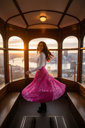 Fuchsia Leaf Midi Skirt – Pittsburgh Incline