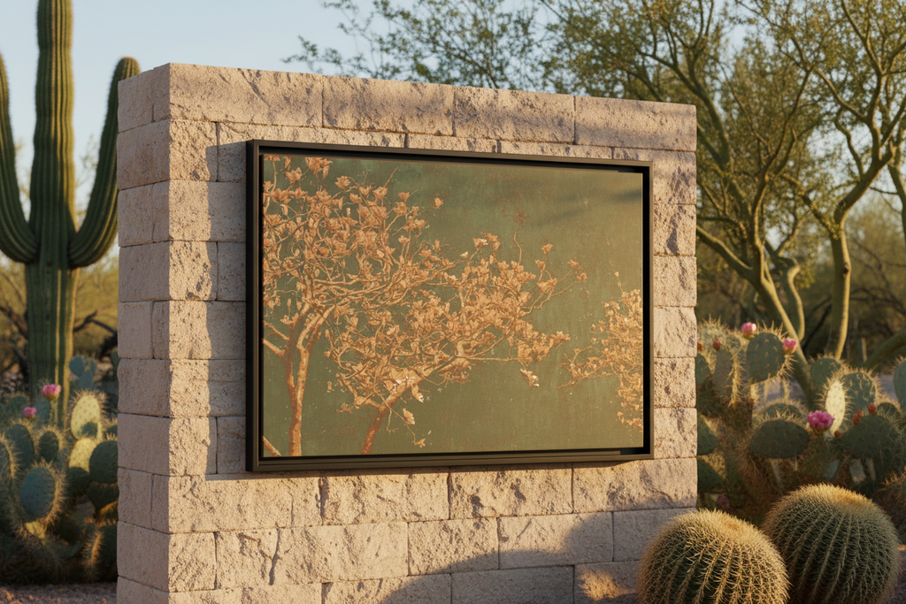 Golden Magnolia Canvas - Desert Botanical Garden Hero Shot
