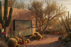 Golden Magnolia Canvas - Desert Botanical Garden