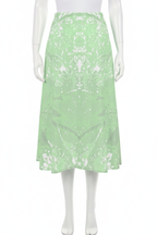 Green Leaf Midi Skirt – Mannequin