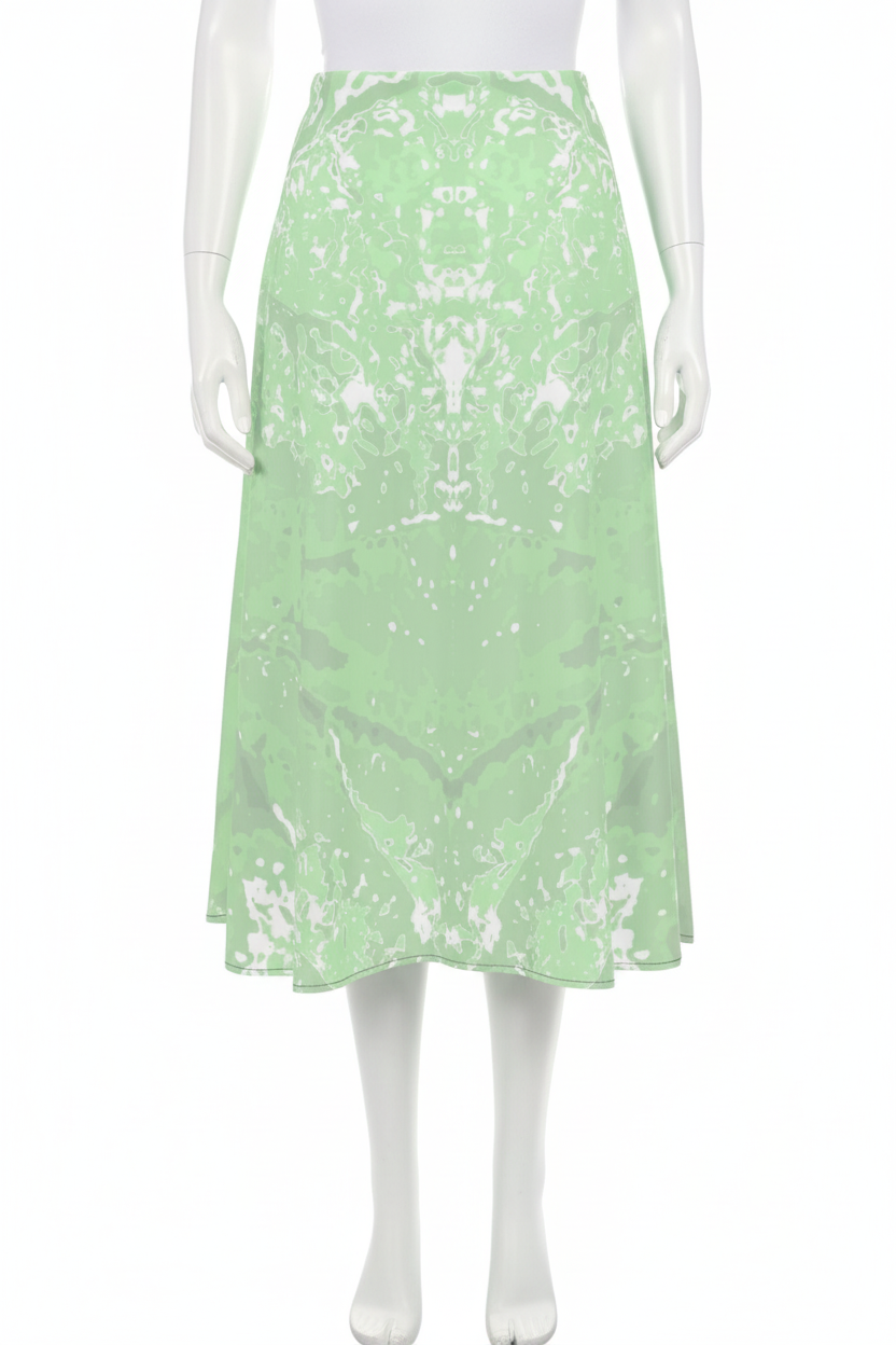 Green Leaf Midi Skirt – Mannequin