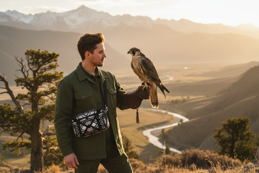Hot Metal Camera Bag lifestyle mockup