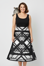 Hot Metal Midi Skirt – Studio with Chinchilla