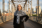 Hot Metal Scarf Wrap or Shawl