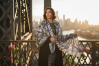 Hot Metal Scarf Wrap or Shawl