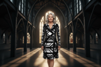 Hot Metal Wrap Dress