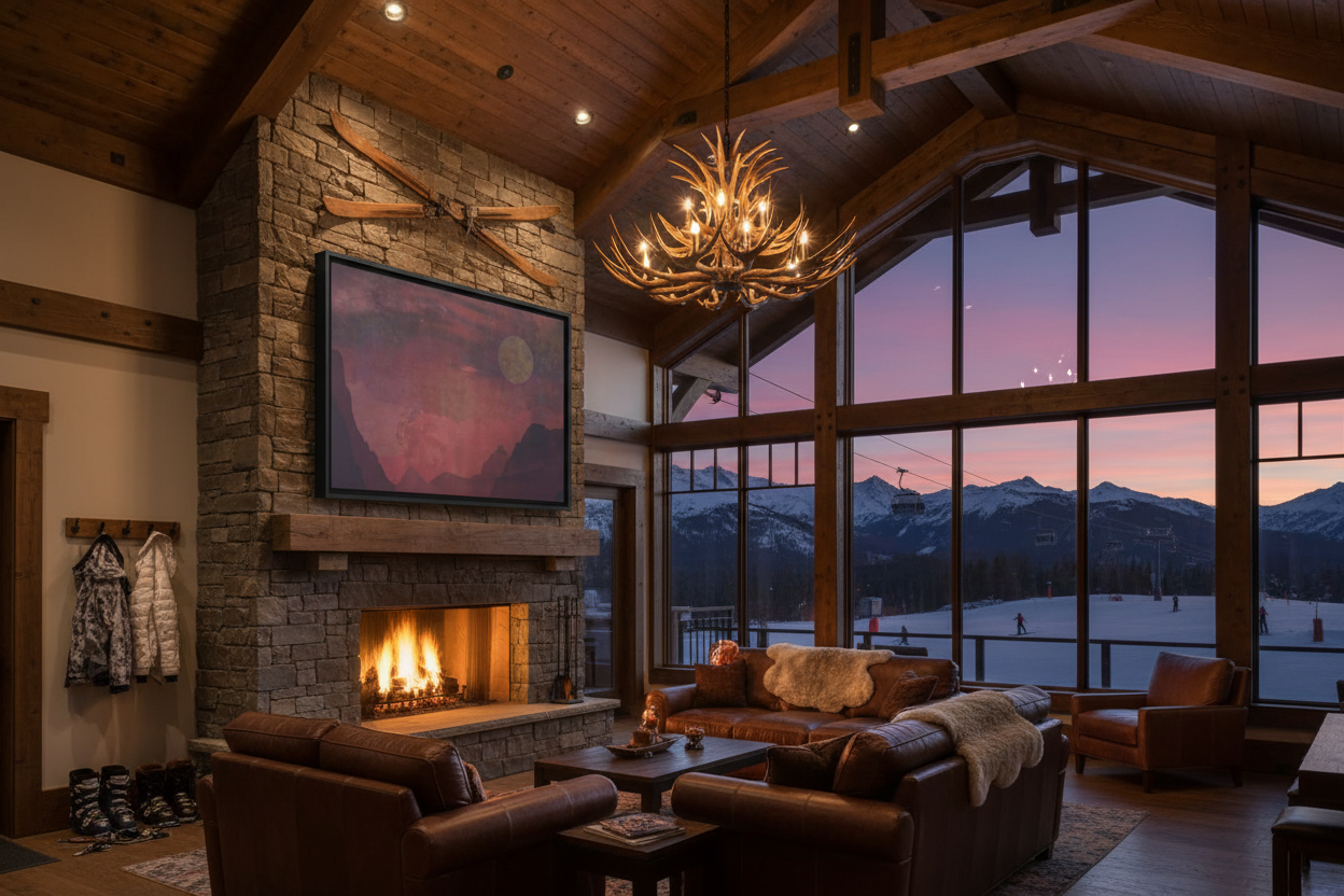 Longing Canvas - Luxury Ski Resort Apres-Ski Lodge