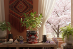 Mad Blossom Personalised Plant Pot mockup
