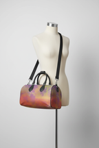 Neon Shade duffle bag on mannequin - small size