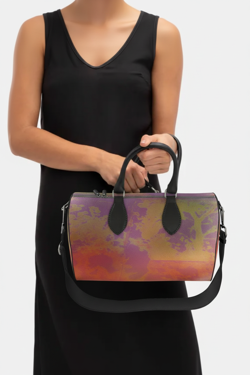 Neon Shade duffle bag studio shot