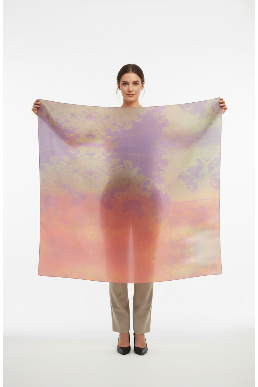 Neon Shade Scarf Wrap or Shawl
