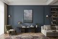 Nocturne Canvas - Dusky Blue Walls