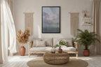 Nocturne Canvas in Beachy Boho Apartment