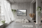 Urban Bridge Canvas - Brutalist Loft with Dreamy Styling