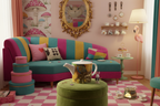 Wonderland Bone China Teapot lifestyle mockup